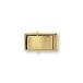 [1 piece sale ] catch 18 gold yellow gold insertion type Class p one touch type length 11.0mm width 6.0mml handicrafts supplies metal fittings parts parts K18YG precious metal 