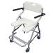 Nice Way shower chair ( bearing surface width approximately 43cm)( aluminium )( self-sealing tire )( strong )