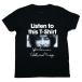 John Lennon / Listen To This T-Shirt Tee (Black) - 󡦥Υ T