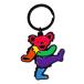 Grateful Dead / Dancing Bear Keychain - решетка полный * dead брелок для ключа 