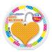  Heart type Princess персональная сигнализация точка [ orange ] Aska GE047O [ кошка pohs рейс соответствует возможность товар ]