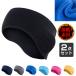 [2 -цветный набор ]a19-03. способ теплоизоляция простой цвет спорт наушники year утеплитель наушники спорт йога бег year колпак защищающий от холода уличный 