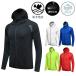  Zip Parker джерси спортивная одежда - мужской женский wear Quick dry рубашка с длинным рукавом бег одежда - высота эластичность 