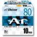 Victor Mini диск 80 минут цвет Mix 10 листов 10MD-80LX