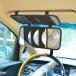 SHC car sun visor storage holder, three surface .30 sheets. CD/DVD can be stored - black 