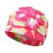 (Baoxinjp) купальная шапочка скорость . водонепроницаемый плавание колпак "дышит" плиссировать цветочный принт Fit эластичность .. добрый модный плавание колпак re