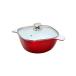 D&amp;Sti- and eskya Serow ru24cm 4.3L IH соответствует крышка имеется кастрюля с двумя ручками 2 слой керамика покрытие толщина низ структура . починка простой автомобиль i колено re