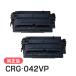 CANON �����i �g�i�[�J�[�g���b�W042VP CRG-042VP(CRG042VP) 2�{�p�b�N �L���m��