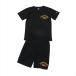  верх и низ в комплекте Champion Champion T-SHIRT AND SHORTS одежда Kids школа CK-DSW05 090. черный 
