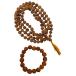 Naisha Rudraksha ֥쥹å  Rudraksha Mala 108 ӡͥå쥹 5 ७ ѥ  ¹͢