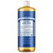 1本 Dr.Bronner's ドクターブロナー マジックソープ PE ペパーミント 946mL  顔ボディ用洗浄料