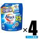 [ кейс распродажа /4 штук ] Kao attack антибактериальный EX заполняющий mega jumbo 2500g×4 шт стирка для моющее средство жидкий большая вместимость 