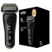 BRAUN Brown серии 9 Sport+ следы lie черный 9310s 4 листов лезвие AC100V-240V за границей соответствует 