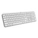 Logitech Logitec MX KEYS S беспроводная клавиатура беспроводной тонкий заряжающийся бледный серый Keyboard US расположение параллель импортные товары 