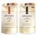 【セット】&amp;honey ディープモイスト シャンプー 1.0 350ml + トリートメント 2.0 350g 詰め替え アンドハニー 追跡可能メール便にて発送