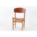 [ with defect goods ] Denmark made Borge Mogensen(bo-e*mo-ensen) Model 122 chair cheeks × beach material Northern Europe furniture Vintage 
