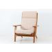  Северная Европа мебель Vintage GE290A высокий задний диван дуб материал Hans J.Wegner( рукоятка s*J* Wegner ) GETAM