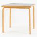Alvar Aalto квадратный обеденный стол 81C береза ×li клей um ширина 75cm Artek