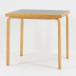 Alvar Aalto квадратный обеденный стол 81C береза ×li клей um ширина 75cm Artek