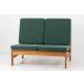  Дания производства Borge Mogensen(bo-e*mo-ensen) Model 2362 arm отсутствует диван love sofa /2 местный . Северная Европа 