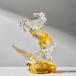  произведение искусства лошадь .. главный люкс crystal style модный симпатичный интерьер .. лошадь .. лошадь украшение орнамент смешанные товары удача Gold цвет прозрачный 