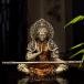  Monkey King золотой цвет желтый золотой украшение произведение искусства - nma-n Gold сплав фэн-шуй товары .. выше фэн-шуй . исключая ... предмет счастливый случай здоровье . работа . семья . фэн-шуй интерьер офис 