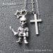  Skull колье мужской подвеска длинный Cross каркас .. демон под старину звезда 10 знак .