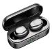 VOLT PLUS TECH Slim Travel Wireless V5.1 Earbuds Compatible with Your Samsung SM-G600F Updated Micro Thin Case with Quad Mic 8D Bass IPX7 Waterproof/S