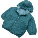mont-bell * baby Kids 90 с хлопком жакет Parker джемпер зеленый осень-зима защищающий от холода теплоизоляция выход путешествие уличный Mont Bell #BG234