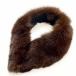  SaGa лиса SAGAFOX натуральный мех мех шаль muffler воротник наматывать Brown защищающий от холода японский костюм передний .. кимоно с длинными рукавами мех лисы #AM187