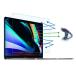 MacBook Air 13 / MacBook Pro 13 対応 フィルム ブルーライトカットフィルム 反射低減 指紋防止 抗菌 保護フィルム 「