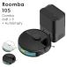  робот пылесос вода .. мощный всасывание roomba Mini вода .. combo mini + AutoEmpty 105 I робот iRobot Roomba Combo. уборка Robot маленький размер уборка Robot пылесос автоматика 