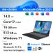  MSI 14 ꥸʥ Modern 14 C11M ꡧ16GB M.2 SSD512GB Ρȥѥ Windows 11 Wi-Fi 6 Web(92) Bluetooth5.2