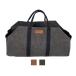 WAX CANVAS LOG BAG
