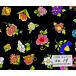 55cmX45cm ткань rolalai Harris BIG BLOOM TOSS ткань USA хлопок *19 #