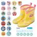  сапоги Kids влагостойкая обувь Kids ребенок водонепроницаемый отражающий лента имеется непромокаемая одежда Sanrio Disney 14cm 15cm 16cm 17cm 18cm RIBT