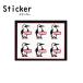 CHUMS �`�����X Sticker mini Booby Bird CH62-1621 ���{�� �X�e�b�J�[