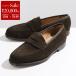 CROCKETT&amp;JONES Crockett and Jones Loafer Boston 28363A S02L1 мужской кожа замша обувь wise E кожа обувь Dark-Brown