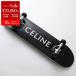 CELINE Celine скейтборд 49C046AEM.38SI мужской Logo принт дерево панель Black