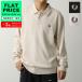 FRED PERRY Fred Perry вязаный рубашка-поло CLASSIC KNITTED SHIRT LS K4535 мужской свитер длинный рукав Laurel lease вышивка цвет 2 цвет 