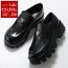 PRADA Prada Loafer 1D185O 055 женский brush do кожа треугольник Logo коричневый n ключ подошва толщина низ обувь обувь F0002/NERO