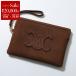 CELINE Celine клатч SMALL POUCH WITH STRAP маленький сумка with ремешок 10J503GV8.18CH женский Trio mf сумка Chestnut