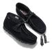 Clarks Clarks ботинки Wallabee Boot GORE-TEXwala Be ботинки Gore-Tex 26179256 мужской замша гонки выше Vibram подошва обувь BLACK