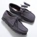Clarks Clarks мокасины WALLABEE.GTXwala Be Gore-Tex GORE-TEX 26183068 мужской замша водонепроницаемый водоотталкивающий Vibram подошва PURPLE-GREY-SDE