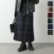ONEIL of DUBLIN �I�j�[���I�u�_�u���� �X�J�[�g 5083 ���f�B�[�X ��83cm �E�[�� �`�F�b�N�� �����O�� �}�L�V�� �v���[�c W�o�b�N��