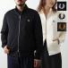 FRED PERRY Fred Perry блузон ZIP THROUGH SWEATSHIRT J3340 мужской женский тренировочный Zip выше жакет Laurel lease вышивка 