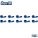 SWAGE-LINE Swage-Line BA312-10 банджо адаптор 20° голубой | 10 шт 