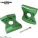 POSHposhu034076-18 регулировщик цепи plate светло-зеленый | Ninja250R Ninja250 Ninja400 Z250