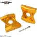 POSHposhu034076-04 регулировщик цепи plate Gold | Ninja250R Ninja250 Ninja400 Z250