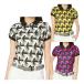  женский Jack ba колено рубашка-поло с коротким рукавом geo me Trick рисунок Popcorn kanoko263-3260824 tops 2023 год осень-зима модель Golf одежда Jack Bunny!!